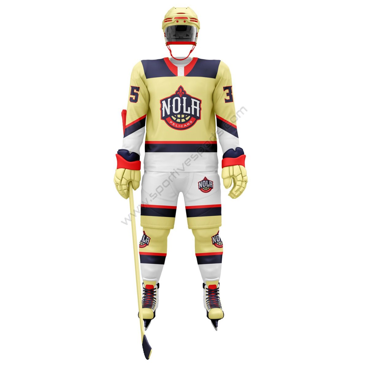 Custom Ice Hockey Uniform | Jersey & Team Set