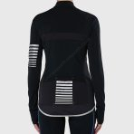 Sportivesports Women's & Girl's Set All Day Thermal Roubaix Long Sleeve Cycling Jersey & Cargo Bib Tights - Black - Image 3