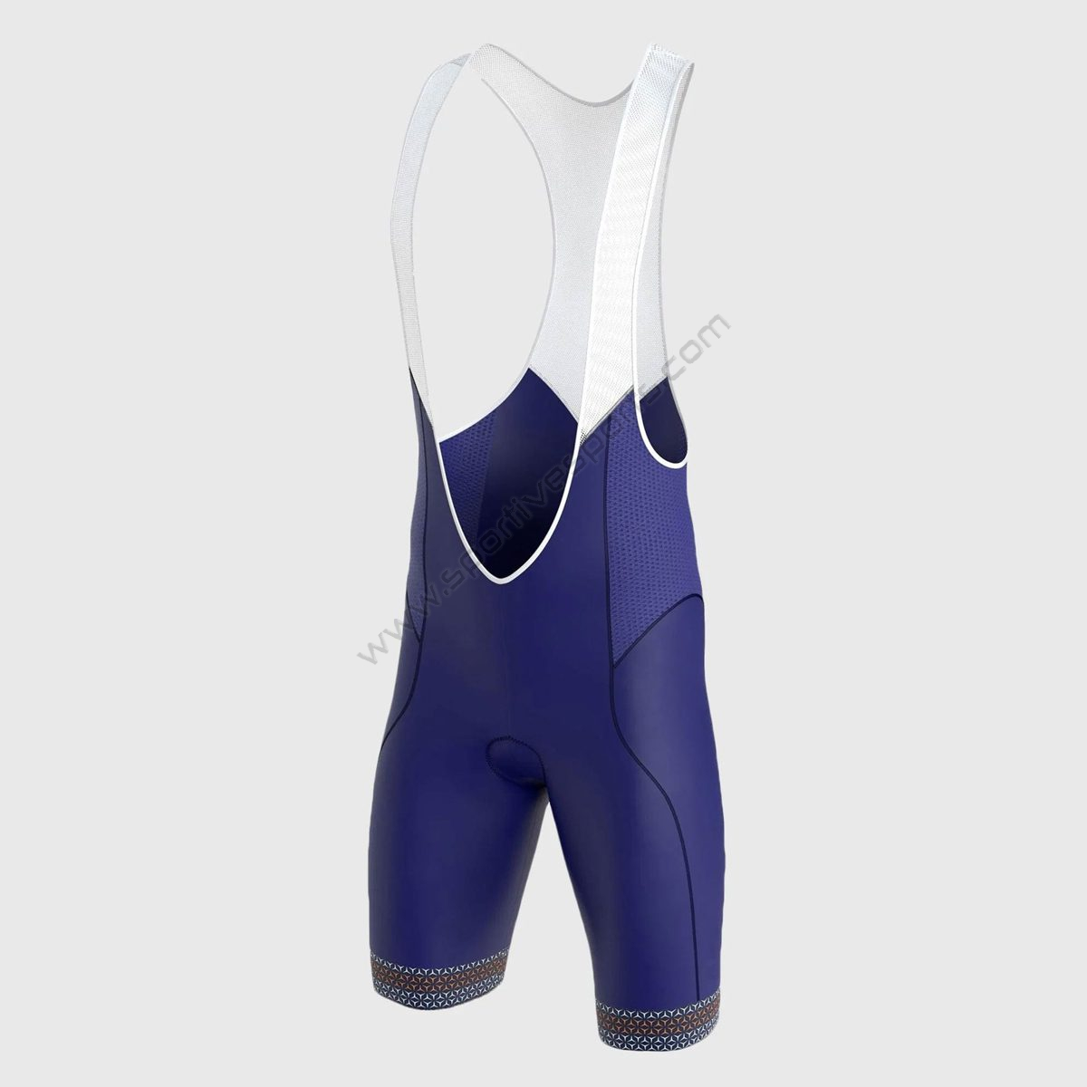 1.1 Sportivesports Vega Blue Men's & Boy's Padded Summer Cycling Bib Shorts - Image 1