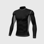 Sportivesports Inorex Grey Men's & Boy's Thermal Winter Base Layer Compression Top - Image 2