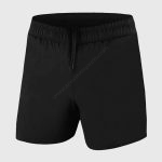 Sportivesports  Men's & Boy's 7" Pro Black Running Shorts