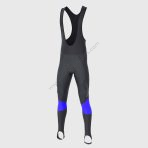 Sportivesports Thermodream Men's & Boy's Blue Thermal Padded Cycling Bib Tights