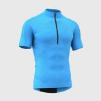 Sportivesports Pace Blue Men's & Boy's Short Sleeve Summer Cycling Jersey