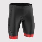 Sportivesports All Day Red Men's & Boy's Padded Summer Cycling Shorts