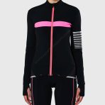 Sportivesports Women's & Girl's Set All Day Thermal Roubaix Long Sleeve Cycling Jersey & Cargo Bib Tights - Pink - Image 2