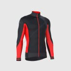 SportivesportsMen's & Boy's Set Thermodream Thermal Roubaix Long Sleeve Cycling Jersey & Bib Tights - Red - Image 2
