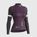 Sportivesports Limited Edition Women's & Girl's Purple Thermal Roubaix Long Sleeve Cycling Jersey