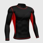 Sportivesports Inorex Red Men's & Boy's Thermal Winter Base Layer Compression Top
