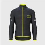 Sportivespor Arch Softshell Men's & Boy's Fluorescent Yellow Windproof & Water Resistant Cycling Jacket