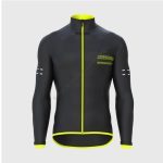 Sportivespor Arch Softshell Men's & Boy's Fluorescent Yellow Windproof & Water Resistant Cycling Jacket