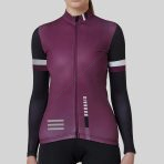 Sportivesports Limited Edition Women's & Girl's Purple Thermal Roubaix Long Sleeve Cycling Jersey - Image 2