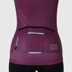 Sportivesports Limited Edition Women's & Girl's Purple Thermal Roubaix Long Sleeve Cycling Jersey - Image 3