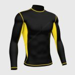 Sportivesports Inorex Yellow Men's & Boy's Thermal Winter Base Layer Compression Top