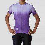 Sportivesports Duo Purple Women's & Girl's Short Sleeve Summer Cycling Jersey - Image 2
