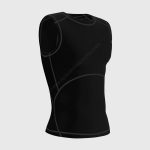 Sportivesport  Luniron Grey Men's & Boy's Sleeveless Summer Base Layer Shirt