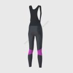 Sportivesports Women's & Girl's Set Thermodream Thermal Super Roubaix Purple Cycling Jersey & Bib Tights - Image 3