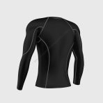 Sportivesports Blitz Men's & Boy's Grey Base Layer Winter Cycling Top - Image 3