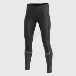 Sportivesports All Day Men's & Boy's Black Thermal Padded Cycling Tights