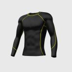 Sportivespor Men's & Boy's Set Yellow Thermolinx Compression Base Layer Shirt & Leggings - Image 2