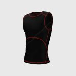 Sportivesport Luniron Red Men's & Boy's Sleeveless Summer Base Layer Shirt - Image 2