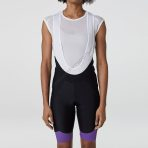 Sportivesports Essential Purple Women's & Girl's Summer Cycling Cargo Bib Shorts - Image 2