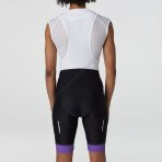 Sportivesports Essential Purple Women's & Girl's Summer Cycling Cargo Bib Shorts - Image 3