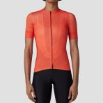 Sportivesports Essential Orange Women's & Girl's Short Sleeve Summer Cycling Jersey - Image 2