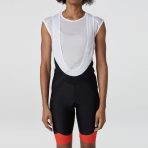 Sportivesports Essential Orange Women's & Girl's Summer Cycling Cargo Bib Shorts - Image 2