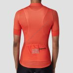 Sportivesports Essential Orange Women's & Girl's Short Sleeve Summer Cycling Jersey - Image 3